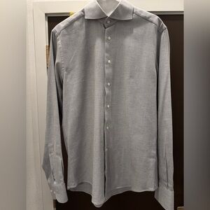 Suitsupply Herringbone Slim Fit dress shirt